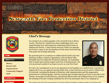 Tablet Screenshot of newcastlefire.org